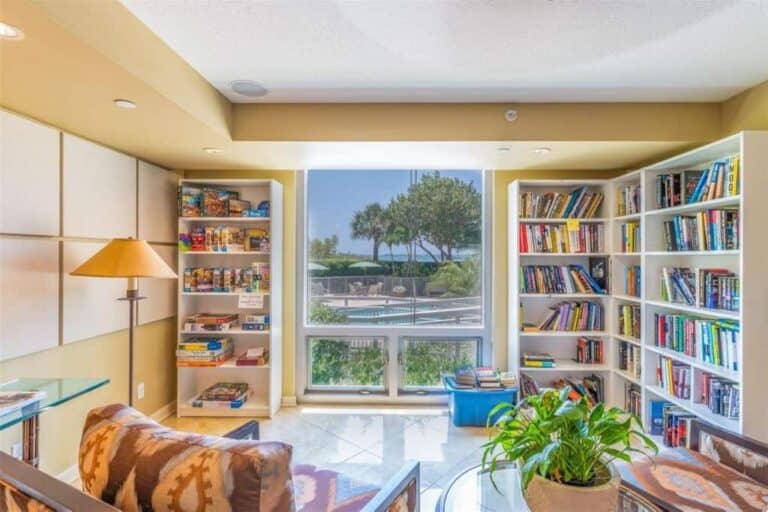 Orange Blossom Tower Condos in Downtown Sarasota, FL. - Library