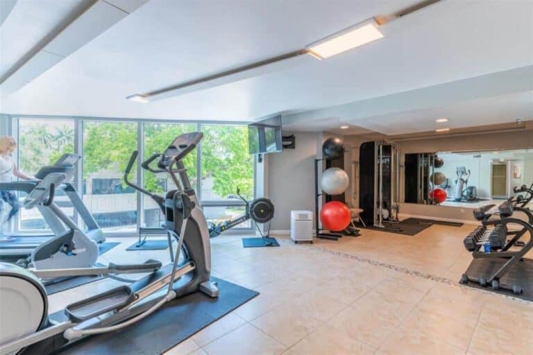 Orange Blossom Tower Condos in Downtown Sarasota, FL. - Fitness Center