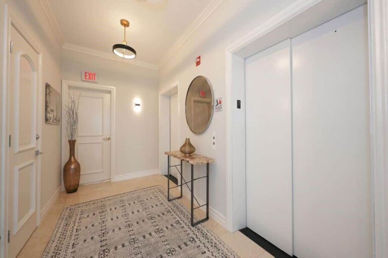 Orange Blossom Tower Condos For Sale in Downtown Sarasota, FL. - Elevator
