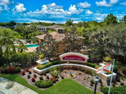 Palmer Oaks in Palmer Ranch Sarasota, FL. - Aerial