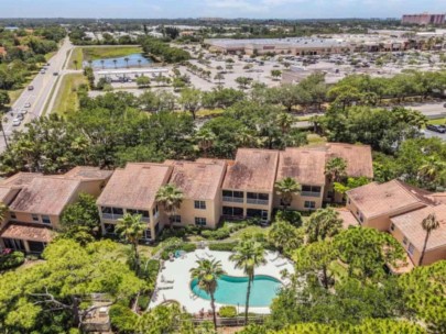 Palmer Square Condos in Palmer Ranch Sarasota, FL. - Aerial