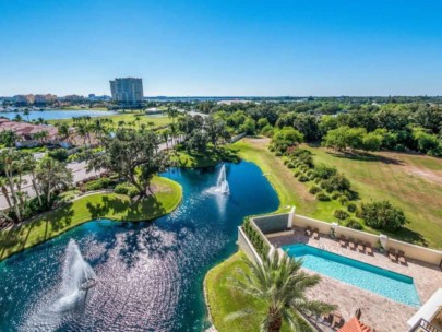 Palms At Riviera Dunes Condos in Palmetto, FL. - Aerial