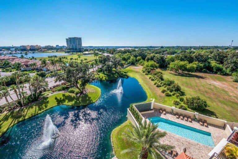 Palms At Riviera Dunes Condos in Palmetto, FL. - Aerial