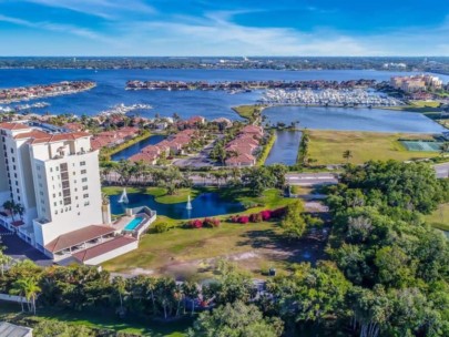 Palms At Riviera Dunes Condos in Palmetto, FL. - Aerial