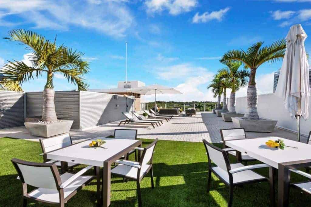 Park Residences Condos in Lido Key Sarasota, FL. - Rooftop Amenties