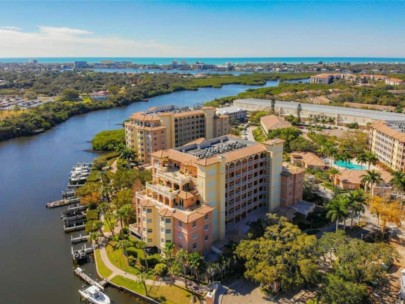 Phillippi Landings Condos in Sarasota, FL. - Aerial View