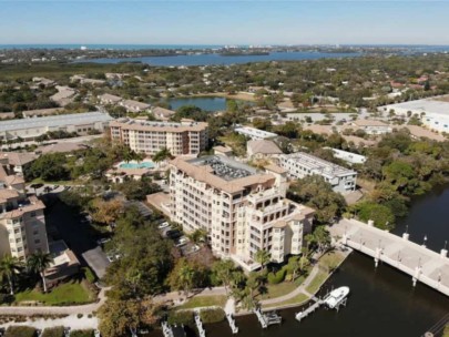 Phillippi Landings Condos in Sarasota, FL. - Aerial of Building