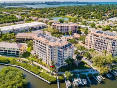 Phillippi Landings Condos in Sarasota, FL. - Aerial