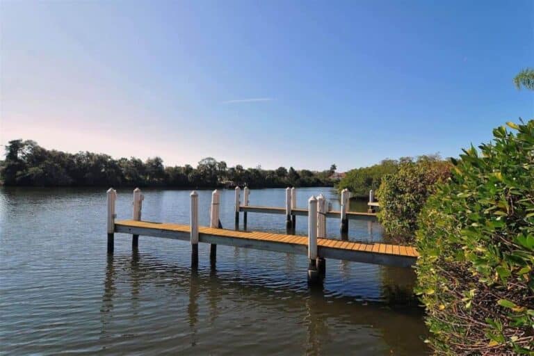 Phillippi Landings Condos in Sarasota, FL. - Boat Docks