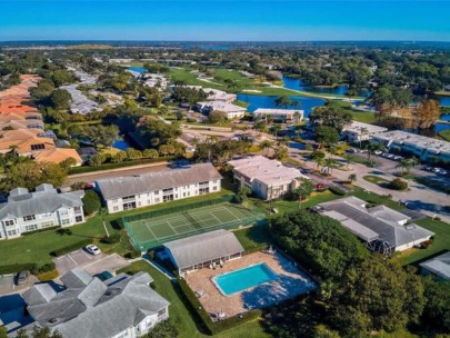 Pinehurst Condos in Palm Aire Sarasota, FL. - Aerial