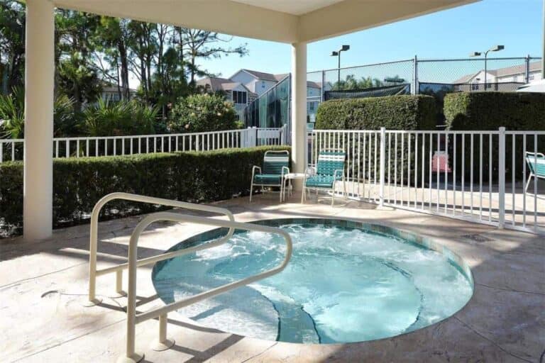 Pinestone Condos in Palmer Ranch Sarasota, FL. - Hot Tub