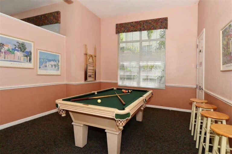 Pinestone Condos in Palmer Ranch Sarasota, FL. - Billards Table