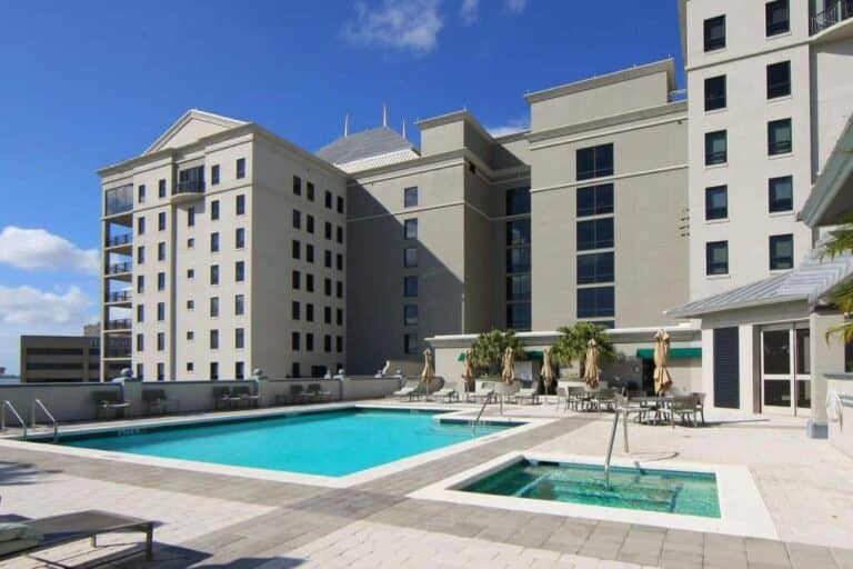 Plaza At Five Points Condos in Downtown Sarasota, FL. - Pool