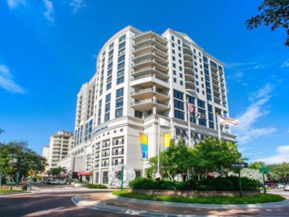 Plaza At Five Points Condos in Downtown Sarasota, FL. - Building