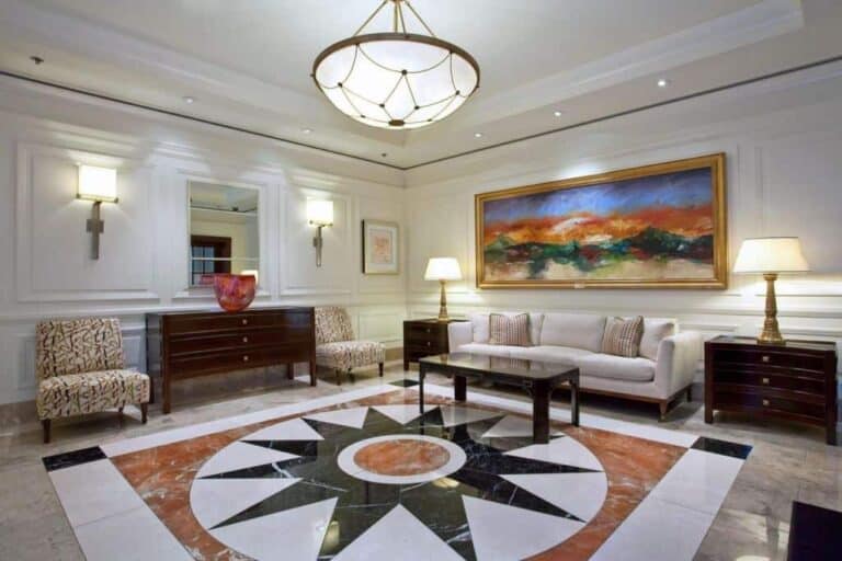 Plaza At Five Points Condos in Downtown Sarasota, FL. - Entrance Lobby