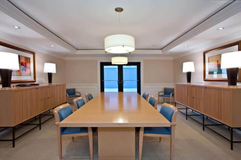 Plaza At Five Points Condos in Downtown Sarasota, FL. - Meeting Room