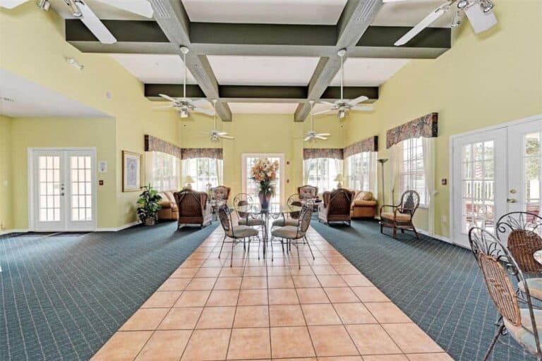Plaza De Flores Condos in Palmer Ranch Sarasota, FL. - INterior Clubhouse