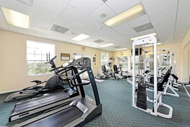 Plaza De Flores Condos in Palmer Ranch Sarasota, FL. - Fitness Room