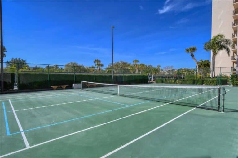 Pointe Condos in Siesta Key, FL. - Tennis Courts