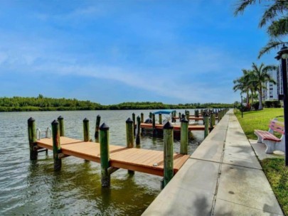 Pointe Condos in Siesta Key, FL. - Boat Docks