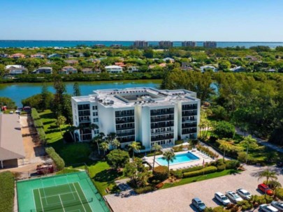 Portobello Condos in Longboat Key, FL. - Aerial