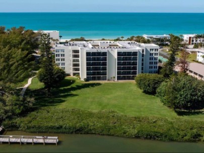 Portobello Condos in Longboat Key, FL. - Building Aerial