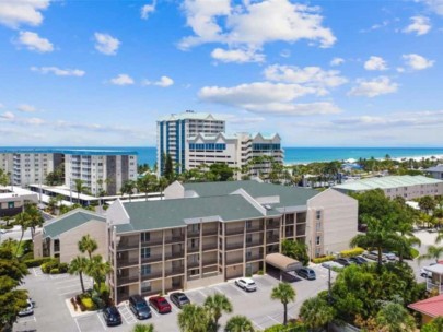 Presidential Condos in Lido Key Sarasota, FL. - Aerial