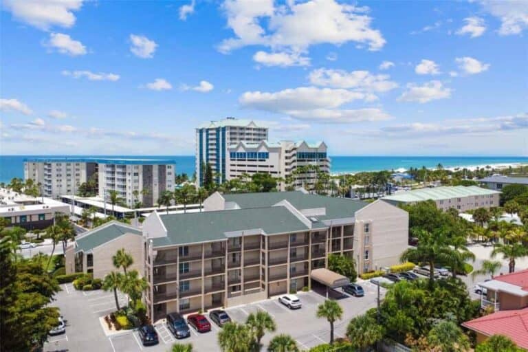 Presidential Condos in Lido Key Sarasota, FL. - Aerial