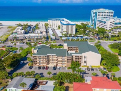 Presidential Condos in Lido Key Sarasota, FL. - Aerial