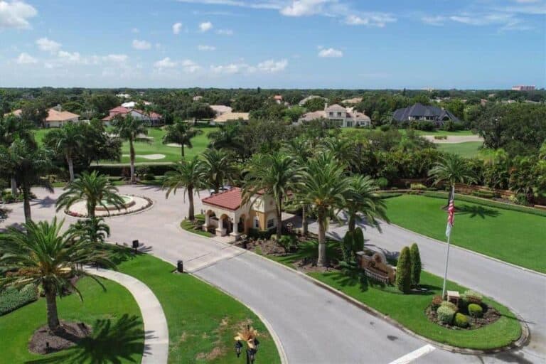 Prestancia in Palmer Ranch Sarasota, FL. - Gated Entry