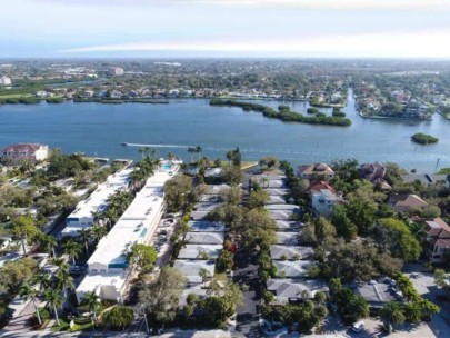 Provincial Garden Condos For Sale in Siesta Key, FL. - Aerial