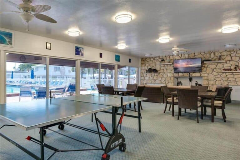 Provincial Garden Condos For Sale in Siesta Key, FL. - Clubroom