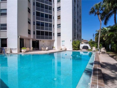 Regency House Condos in Downtown Sarasota, FL. - Pool