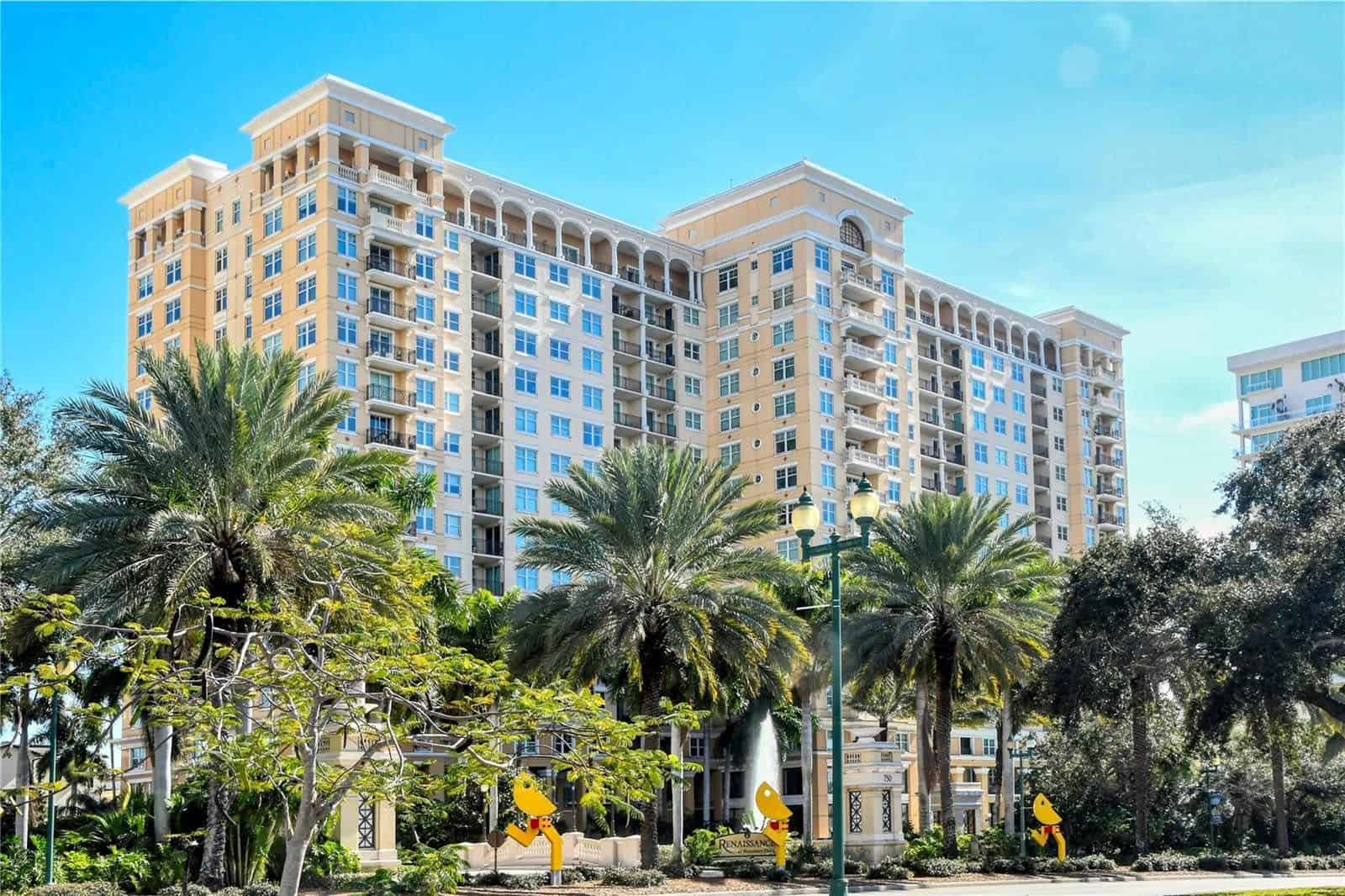 Renaissance Condos For Sale in Downtown Sarasota, FL.