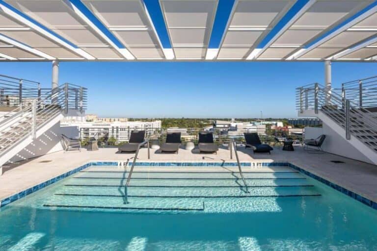 Risdon on 5th Condos in Downtown Sarasota, FL. - Pool