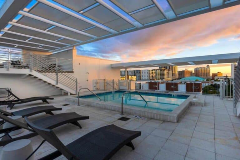 Risdon on 5th Condos in Downtown Sarasota, FL. - Pool