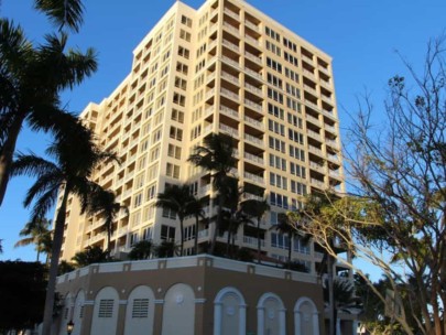 Ritz Carlton Residences Condos in Downtown Sarasota FL. - Building