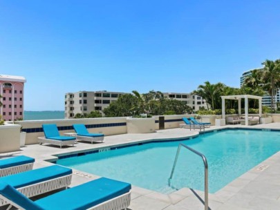 Ritz Carlton Residences Condos in Downtown Sarasota FL. - Pool