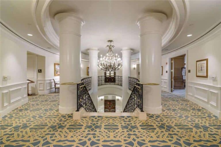 Ritz Carlton Residences Condos in Downtown Sarasota FL. - Top of Staircase