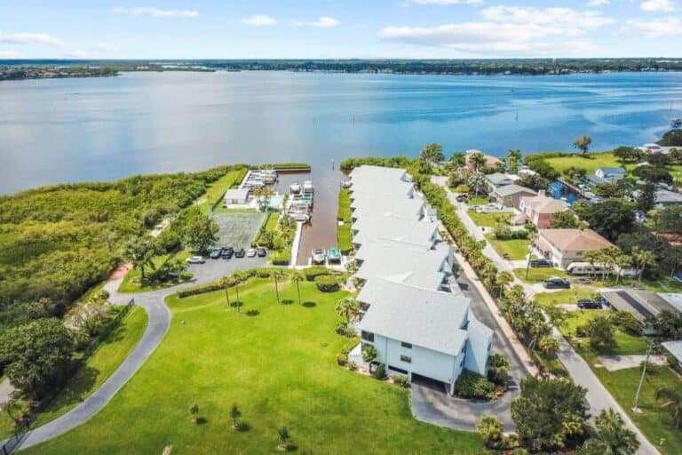 River Place Condos in Ellenton, FL. - Community Aerial