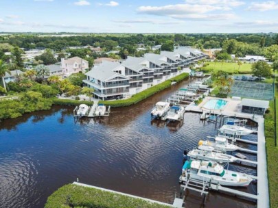 River Place Condos in Ellenton, FL. - Marina Aerial