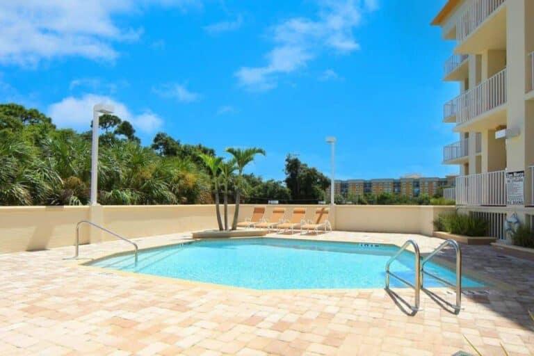 San Marco Condos in Downtown Sarasota, FL. - Pool
