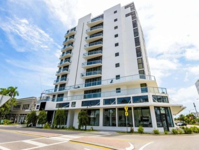 Sansara Condos in Downtown Sarasota, FL. - Building