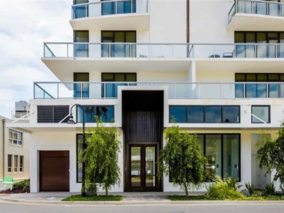 Sansara Condos in Downtown Sarasota, FL. - Outside Patio