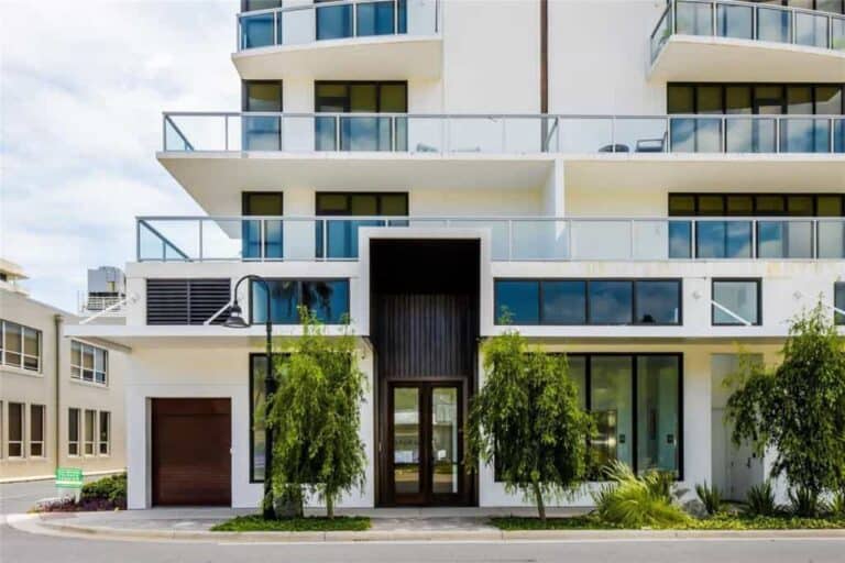 Sansara Condos in Downtown Sarasota, FL. - Outside Patio