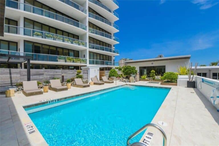 Sansara Condos in Downtown Sarasota, FL. - Pool