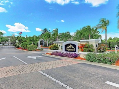 Serenade Condos in Palmer Ranch Sarasota, FL. - Entrance Sign