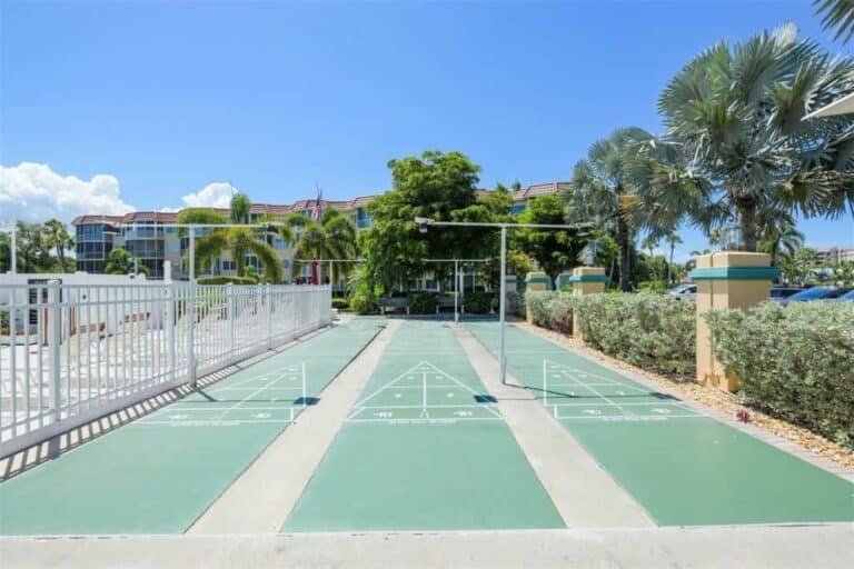 Siesta Harbor Condos For Sale in Siesta Key, FL. - Shuffleboard
