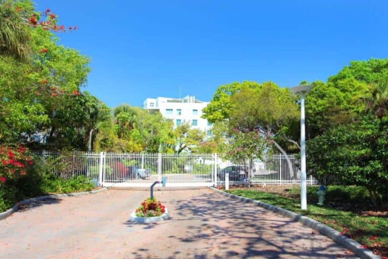 Summer Cove Condos in Siesta Key, FL. - Gated Entry