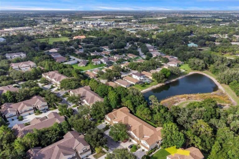 Summerfield Hollow Condos in Lakewood Ranch, FL. - Aerial